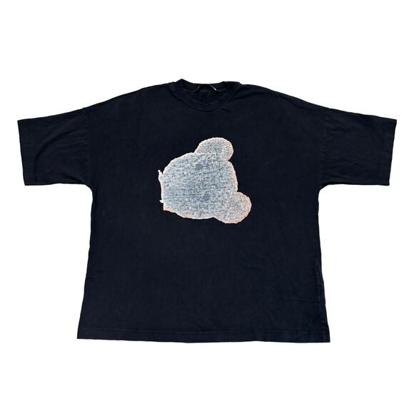 Rare Palm Angels Faded Big Teddy Logo Oversized T Shirt Men's Large
